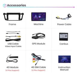 AWESAFE Wireless CarPlay For Apple Android Auto Radio For Peugeot 508 2011 - 2018 Multimedia Car Intelligent Systems