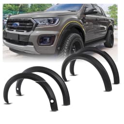 30mm Fender Flares Wheel Arch For Ford Ranger Wildtrak T7 T8 MK2 MK3 2015 2016 2017 2018 2019 2020 2021 2022 Double Cab OFF-Road Car Accessories