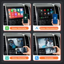 Road Top Wireless CarPlay Android Auto for Porsche Macan Cayman Cayenne Panamera PCM3.1 With Mirror Link AirPlay Functions