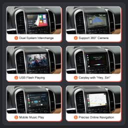 Road Top Wireless CarPlay Android Auto for Porsche Macan Cayman Cayenne Panamera PCM3.1 With Mirror Link AirPlay Functions