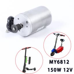 DiLiBee 150W Brushed Electric DC Motor MY6812 Brushed DC Motor 12V DC Motor 2750 RPM