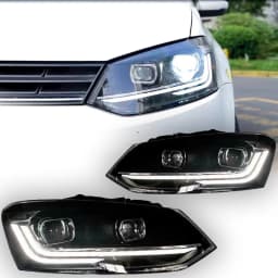 AKD LED Car Lights for VW Polo Headlight 2011-2023 Volkswagen Vento LED Projector Lens DRL Hid Head Lamp Bi Xenon Beam Accessories
