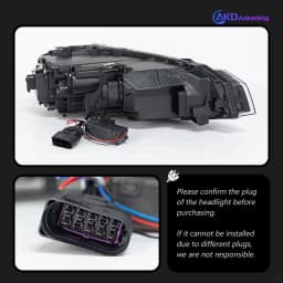AKD LED Car Lights for VW Polo Headlight 2011-2023 Volkswagen Vento LED Projector Lens DRL Hid Head Lamp Bi Xenon Beam Accessories