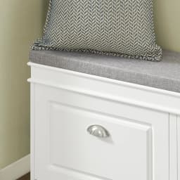 SoBuy FSR64 Shoe dump truck seat chest of drawers bench with seat cushion shoe bench with 2 flaps BHT approx.: 104x52x24cm