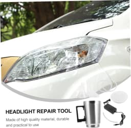 Headlight Restoration Fumigation Chemical Headlight Polishing Auto Lens Repair Kit Polymer Steam For Headlight
