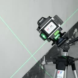 KaiTian Laser Level Self Leveling 360 Bracket Green Beam 4D 16 Line Cross Lazer Tools Lithium Battery Nivel Laser Level Receiver