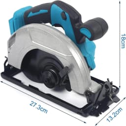 CNCEST1380W 4500RPM For 18V Lithium Battery Electric Circular Saw Battery Handheld Battery Hand-held Circular Saw