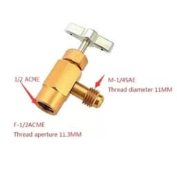 Air Conditioner Tools Freon Refrigerant Can Opener CT338 339 R12 R600A R22 R134A Open Valve r134a Refrigerante Bottle Opener