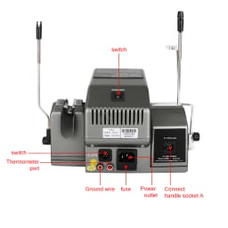 2 in 1 Soldering Station LCD Digital Display Welding Rework Station Soldering Iron Kit Original C210 C115 For SUGON T3602