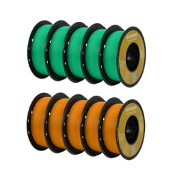 22LBS PLA PETG Filament 1.75mm Dimensional Accuracy+/-0.03mm Black White Grey Multicolor 3D Printer Materials for FDM 3D Printer