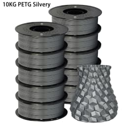 22LBS PLA PETG Filament 1.75mm Dimensional Accuracy+/-0.03mm Black White Grey Multicolor 3D Printer Materials for FDM 3D Printer