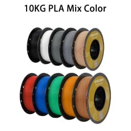 22LBS PLA PETG Filament 1.75mm Dimensional Accuracy+/-0.03mm Black White Grey Multicolor 3D Printer Materials for FDM 3D Printer