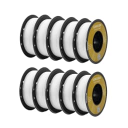22LBS PLA PETG Filament 1.75mm Dimensional Accuracy+/-0.03mm Black White Grey Multicolor 3D Printer Materials for FDM 3D Printer