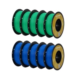 22LBS PLA PETG Filament 1.75mm Dimensional Accuracy+/-0.03mm Black White Grey Multicolor 3D Printer Materials for FDM 3D Printer