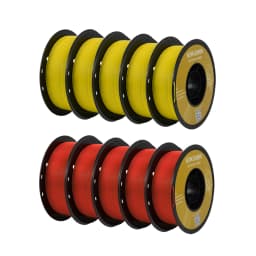 22LBS PLA PETG Filament 1.75mm Dimensional Accuracy+/-0.03mm Black White Grey Multicolor 3D Printer Materials for FDM 3D Printer