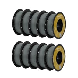22LBS PLA PETG Filament 1.75mm Dimensional Accuracy+/-0.03mm Black White Grey Multicolor 3D Printer Materials for FDM 3D Printer
