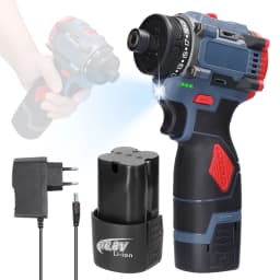 16.8V Electric Screwdriver Brushless Motor 1500rpm 55Nm Torque Electric Drill Rechargeable Screwdriver DIY Repairing Power Tool