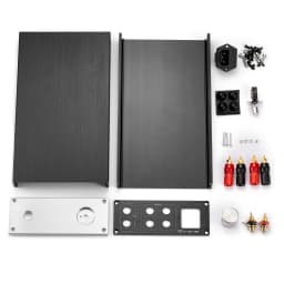 Nobsound Aluminum Amplifier Housing for DIY Power Amp Chassis Metal Case Enclosure Box