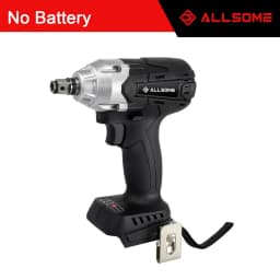 ALLSOME 21V Brushless Cordless 1/2 in. 3-Speed Impact Wrench with 22mm Sleeve for 18V Makita Lithium Battery