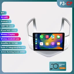 2Din Carplay Android Auto Radio For Chevrolet Cruze J300 J308 2012-2015 Car Multimedia GPS 4G autoradio RDS 4G-LET SWC NO DVD