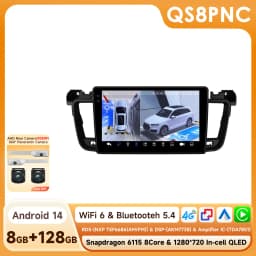 Hizpo Car Intelligent Systems Radio For Peugeot 508 508SW 2011 - 2018 Wireless CarPlay Android Auto Multimedia No 2 DIN 2din DVD