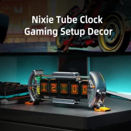 Divoom Times Gate Pixel Art Setup Clock With Smart App Control RGB LED Display Home Desktop Decor Birthday Gift Pixel 컴퓨터 스피커