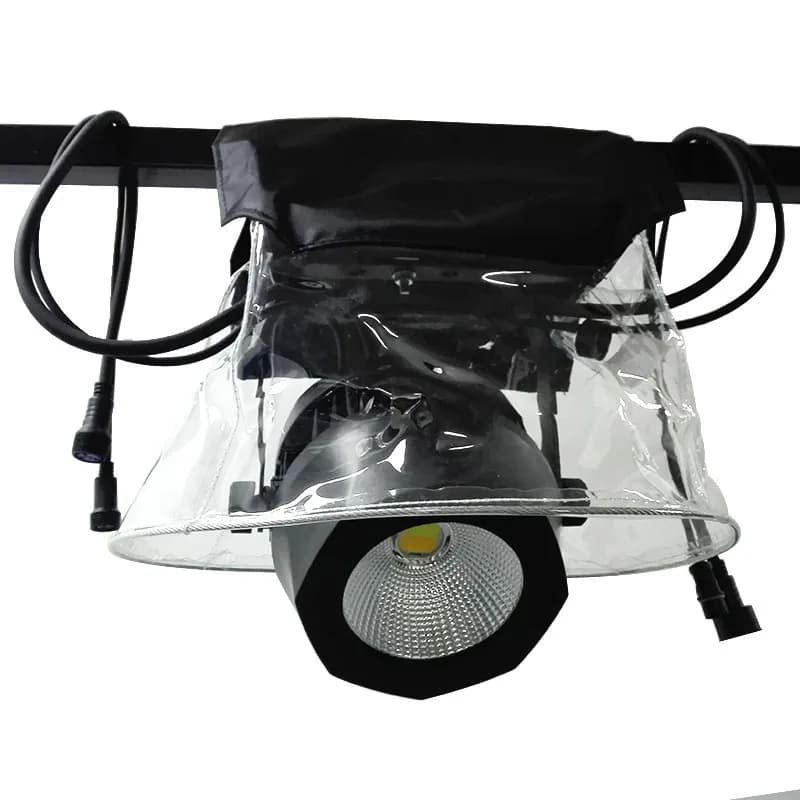 2pcs Stage Light Protect Rain Cover Waterproof Raincoat Snow Coat Outdoor Show For 5R 7R Beam LED Moving Head Light