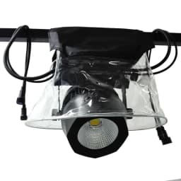 2pcs Stage Light Protect Rain Cover Waterproof Raincoat Snow Coat Outdoor Show For 5R 7R Beam LED Moving Head Light