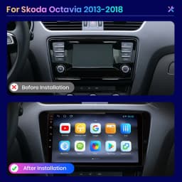 AWESAFE PX9 Plus Car Radio For Skoda Octavia 3 2013 - 2018 wireless CarPlay Android Auto No 2 din 2din DVD