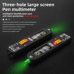 BSIDE Digital Multimeter, Non-Contact Voltmeter, DC AC Voltage Smart Detector Ohm Capacitance Hertz Connectivity Tester