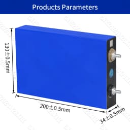 3.2V Lifepo4 Battery 105AH Brand New Lithium Iron Phosphate Cell DIY 12V 24V 48V for Camping Boat Golf Cart RV EV Forklift