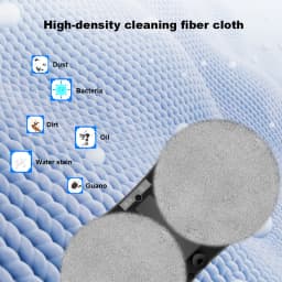 Robot Window Cleaner  Liectroux HCR-10,Water Spray,Window Cleaning Robot Vacuum,Smart Home Glass Wall Washing,High Vacuum Suction