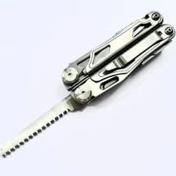Daicamping DL1 Extra Cutter Scissors Saw Clamp Multi Tools /Clip Pliers Multifunctional Foldable EDC Folding Knife Multitools