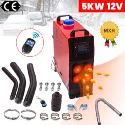 Air diesel Heater LCD Remote 2KW-5KW 12V For SUV MotorHomes Car Lorry 4 Holes