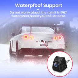 Car Rearview Camera AHD 720P Resolution WaterProof 140°Wide-Angle Reverse Backup Parking Camera for Junsun DVD Car Accessories