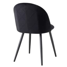 A Set of 2 Kitchen Nordic Dining Chairs Bedroom Velvet Dresser Party Modern Luxury Dining Chairs Design Unique Home Furniture
