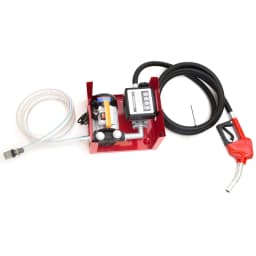550W 60L/min Dieselpumpe Zählwerk Heizölpumpe Diesel Tankstelle Mit Schlauch