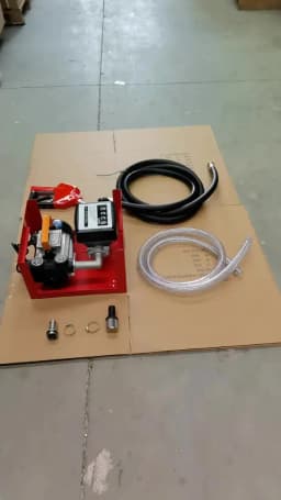550W 60L/min Dieselpumpe Zählwerk Heizölpumpe Diesel Tankstelle Mit Schlauch