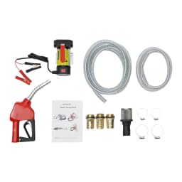 12V 175W Diesel Pump Fuel Oil Pump Automatic Pistol 45L/min Electric Self-priming Diesel Pump Transfer Pump Kit 3600RPM NEW