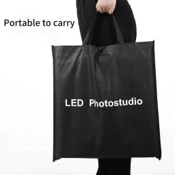 SH 30cm Photography Tabletop Lightbox with 6pc Color Backgrounds Desktop Portable Photo Studio Light Box Soft Shooting Tent Box