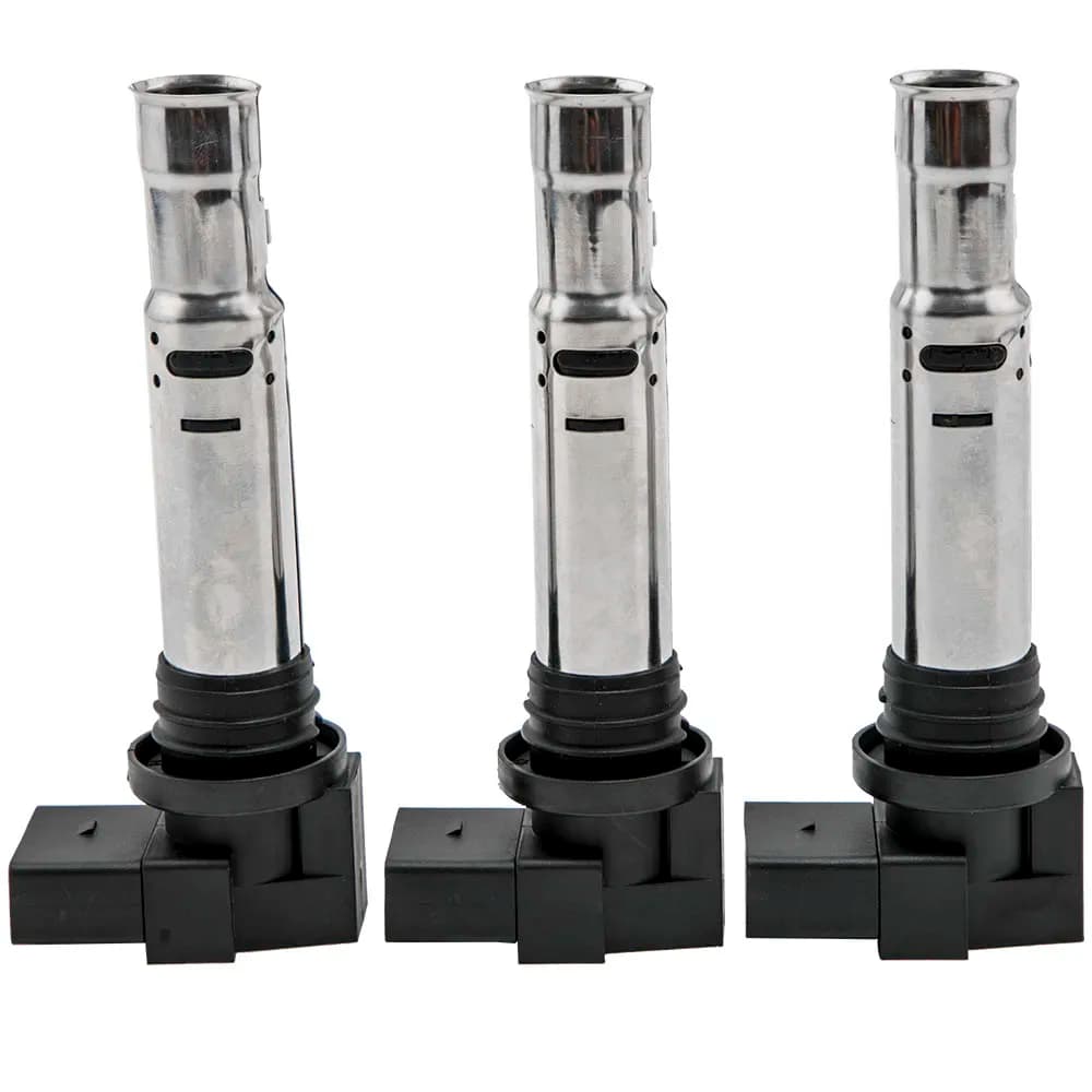 3x Ignition Coil Pack for AUDI A2 A3 1.4 1.6 FSI Hatchback 2000-2005 036905715A for VOLKSWAGEN BEETLE 1.4 Convertible 2003-2010