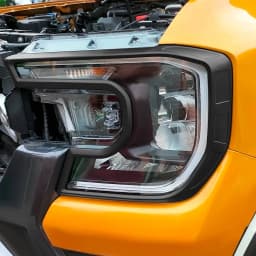 Front Headlight Cover Head Lights Cover For Ford Ranger Raptor Next Gen2023  2024 model Wildtrak XLT Sport Car Accessories