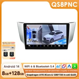 Hizpo 9" Android Car Radio For Lexus RX300 RX330 RX350 RX400H 2003-2009 Auto Stereo Multimedia Player GPS Navigation Carplay DSP