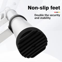 4.4M/14.4FT Multi Purpose Aluminum Telescopic Ladder, Extension Tall Loft Ladder with Non-Slip Feet,EN131 330lb Max Load Ladder