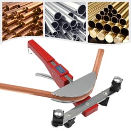 CT-999F Red Rohrbiegemaschine Hand Rohrbiegemaschine Set 6-22 mm Rohrbiegemaschine bis 90°-Rohrschneider