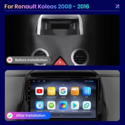 AWESAFE PX9 Plus Car Radio For Renault Koleos 2008 - 2016 wireless CarPlay Android Auto No 2 din 2din DVD