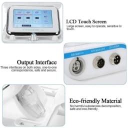 Professionl Hydro RF Bio-lifting Facial Scrub Oxygen Cleansing Lifting Microdermabrasion Beauty Machine SPA Salon device