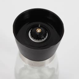6Pcs Manual Pepper Mill Salt Mill Pepper Grinder Spice Mill Glass Set Salt Cumin Sesame Grinder Black 180ml