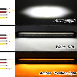 CO LIGHT Led Light Bar 52 inch Spot Flood Combo Super Bright Offroad LED Driving Bumper Work Light for ATV UTV Car 4x4 12V 24V