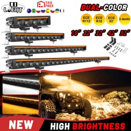 CO LIGHT Led Light Bar 52 inch Spot Flood Combo Super Bright Offroad LED Driving Bumper Work Light for ATV UTV Car 4x4 12V 24V